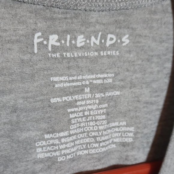 FRIENDS Central Perk Womens T-Shirt, Gray, Size - M, - Picture 4 of 5